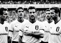 Antognoni, Baggio, Del Piero, Rivera e Totti in ritiro con la Nazionale
