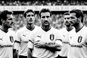 Antognoni, Baggio, Del Piero, Rivera e Totti in ritiro con la Nazionale