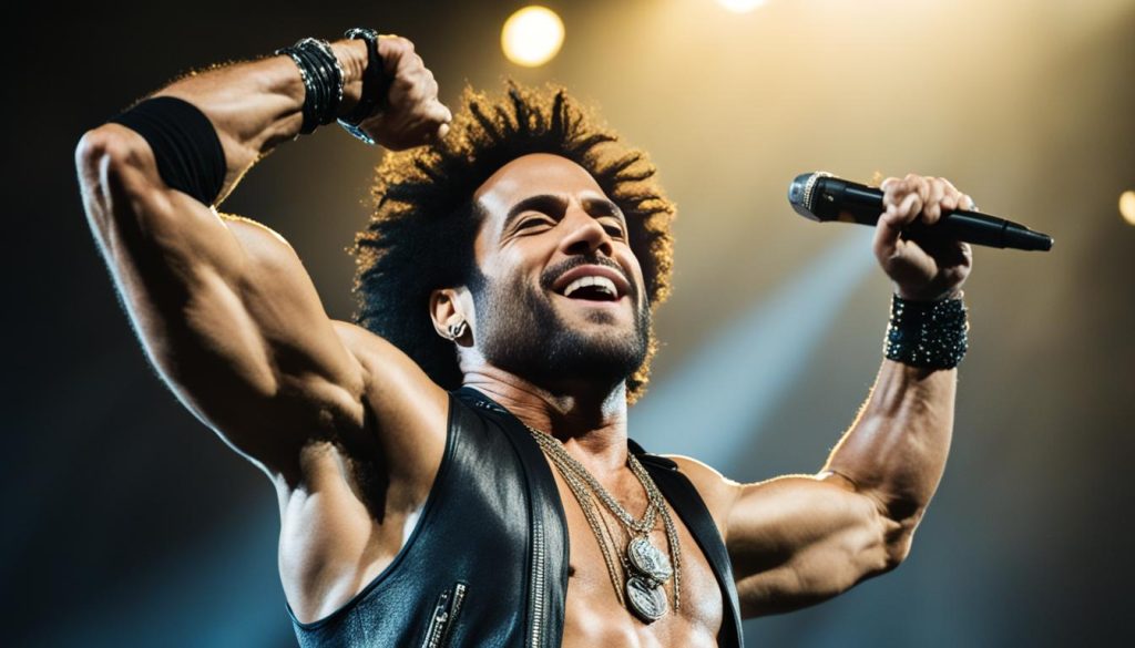 lenny kravitz fisico