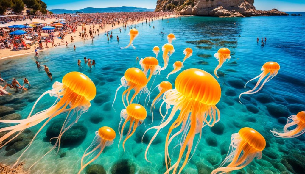invasione meduse Jávea invasione meduse Jávea