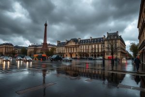 Parigi sotto la pioggia: allerta meteo per possibili inondazioni nella capitale francese
