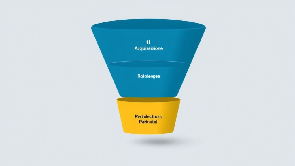 Diagramma del funnel di acquisizione clienti per studi legali con focus su CAC e qualificazione lead